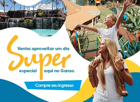 Atrações do Parque Aquático do Ganso Complexo de Lazer